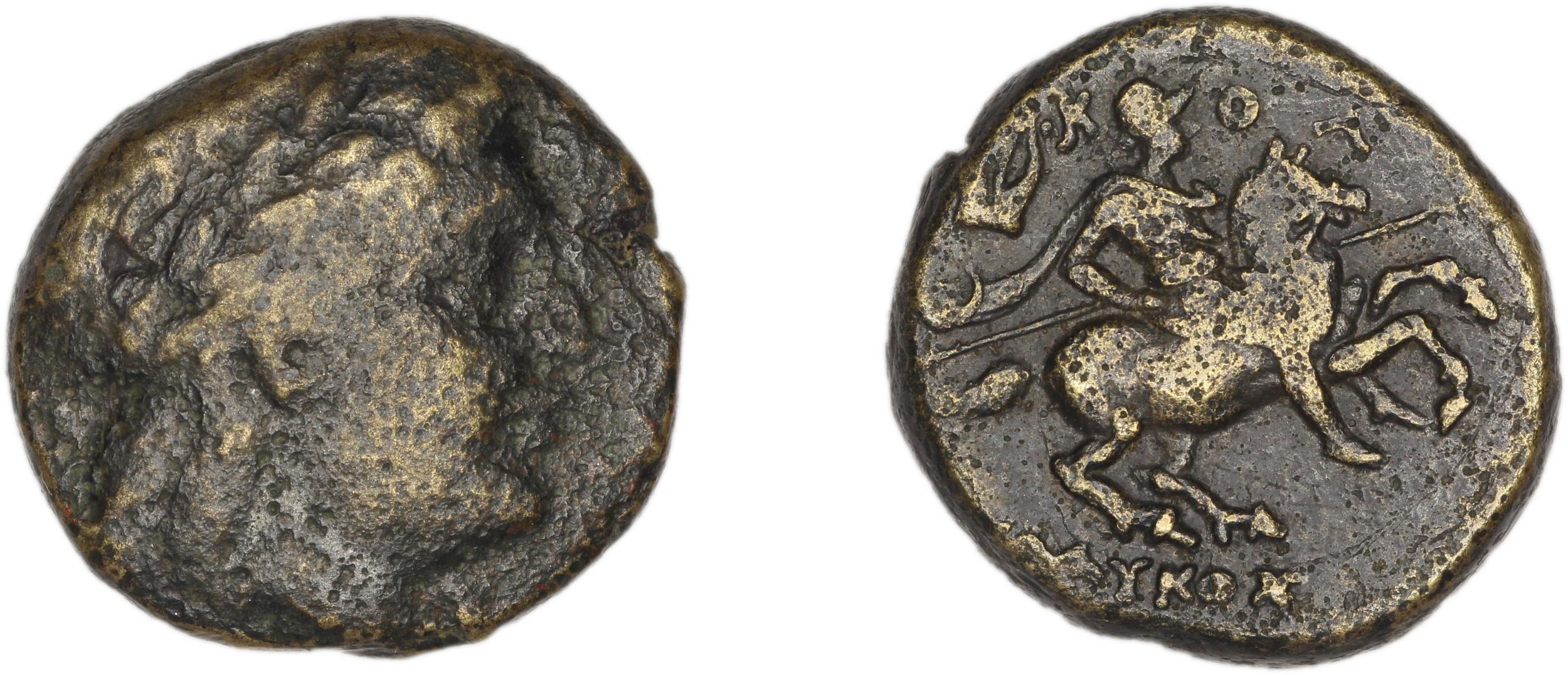 Colophon Kinns 1980 Period II, AE 14, аверс, bm