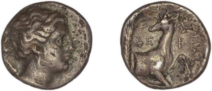 Ephesus Kinns and Holt 2023 Period II, AR XII, реверс, bm