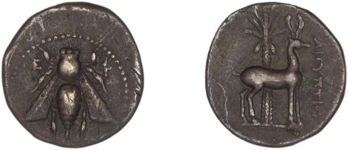 Ephesus Kinns and Holt 2023 Period V, AR XIX, реверс, bm
