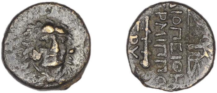 Erythrae Kinns 1980 Period IV, AE 11, реверс, bm