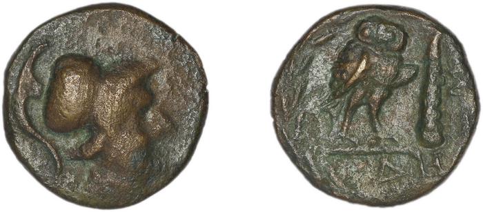 Herakleia ad Latmum Robert 1978 6-9, реверс, bm
