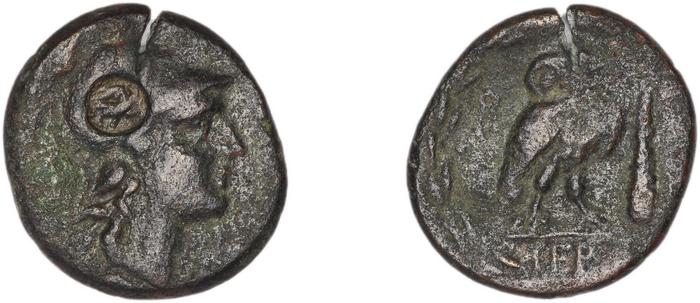реверс Herakleia ad Latmum Robert 1978 6-9