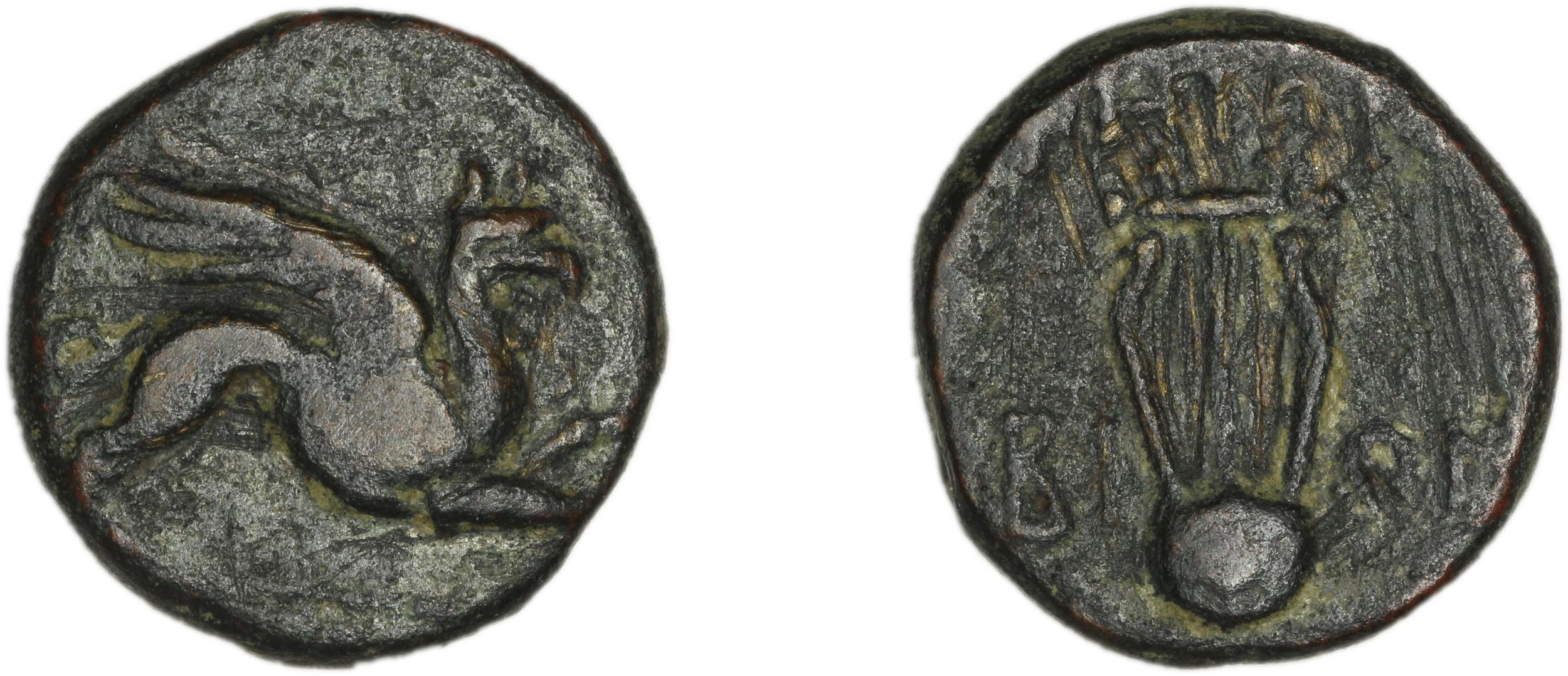 Teos Kinns 1980 Period II, AE 10, аверс, bm