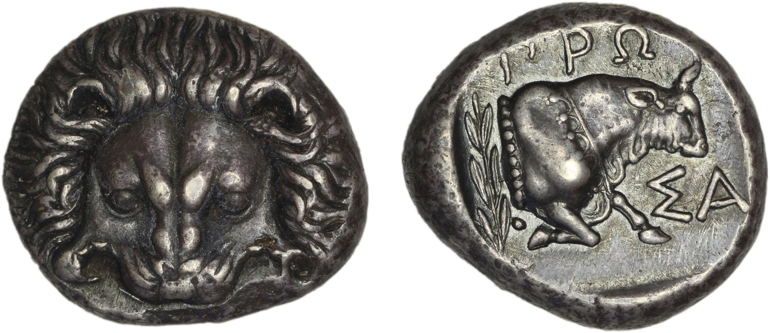 obverse Samos Barron 1966 Class X tetradrachms