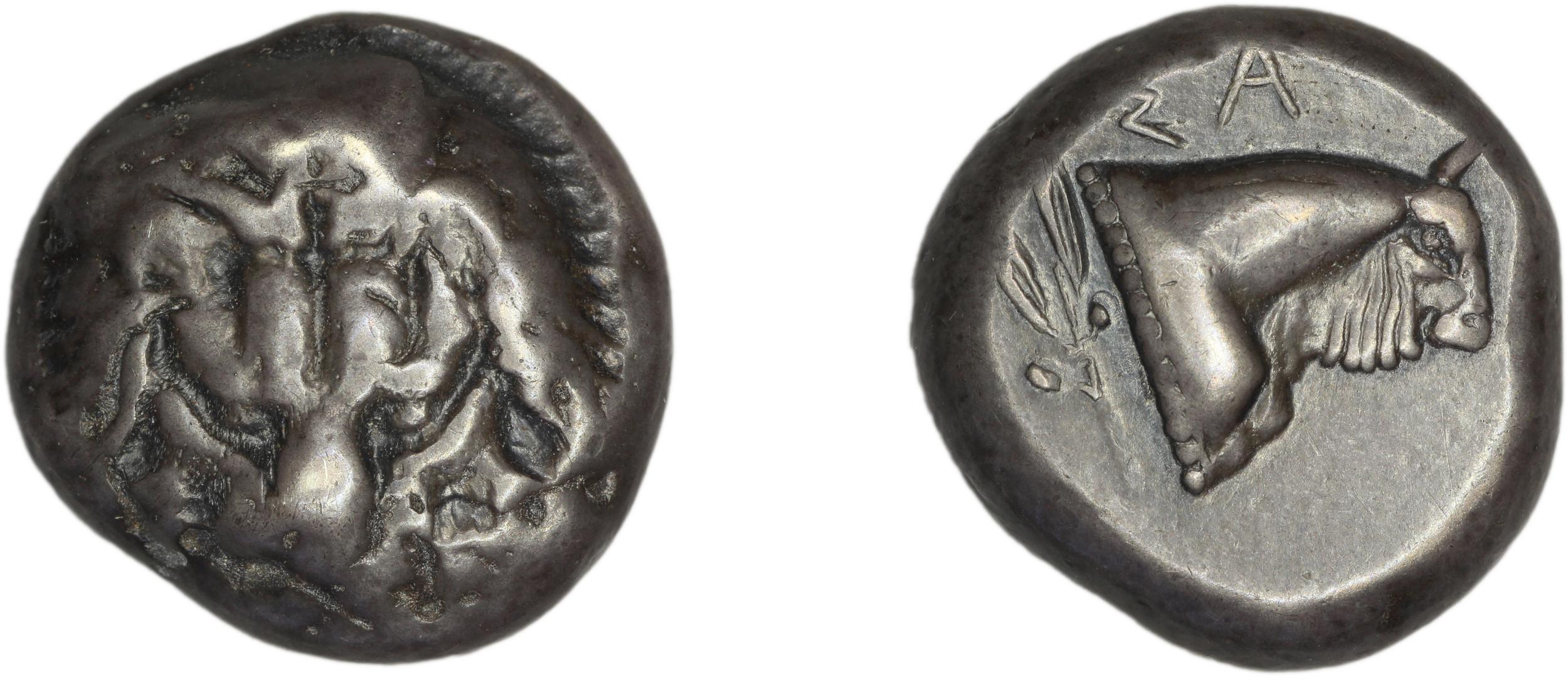 аверс Samos Barron 1966 Class IV tetradrachms