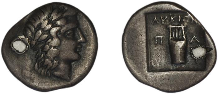 Lycian League Patara Troxell 1982 2.16, реверс, bm