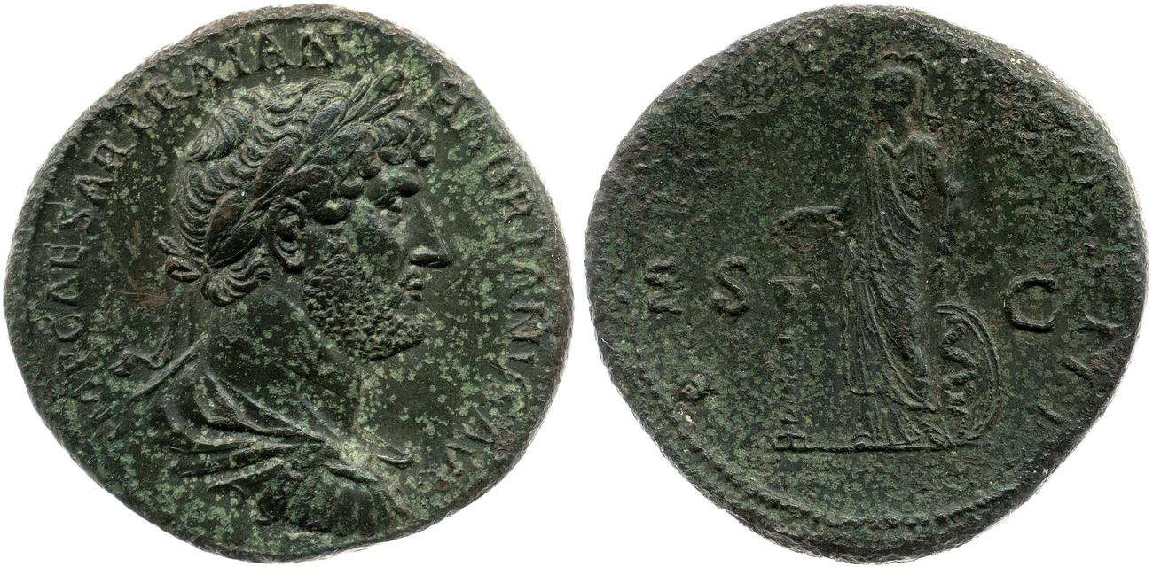 аверс RIC II, Part 3 (second edition) Hadrian 670