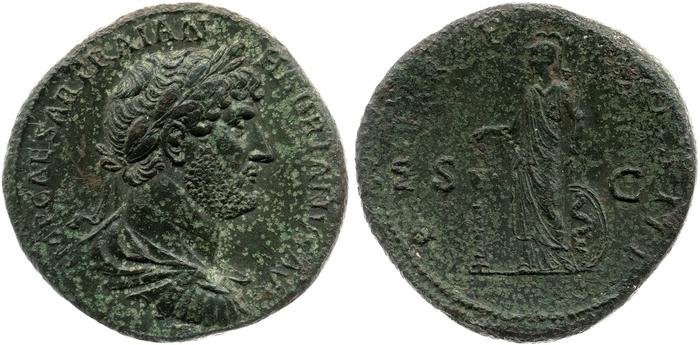 реверс RIC II, Part 3 (second edition) Hadrian 670