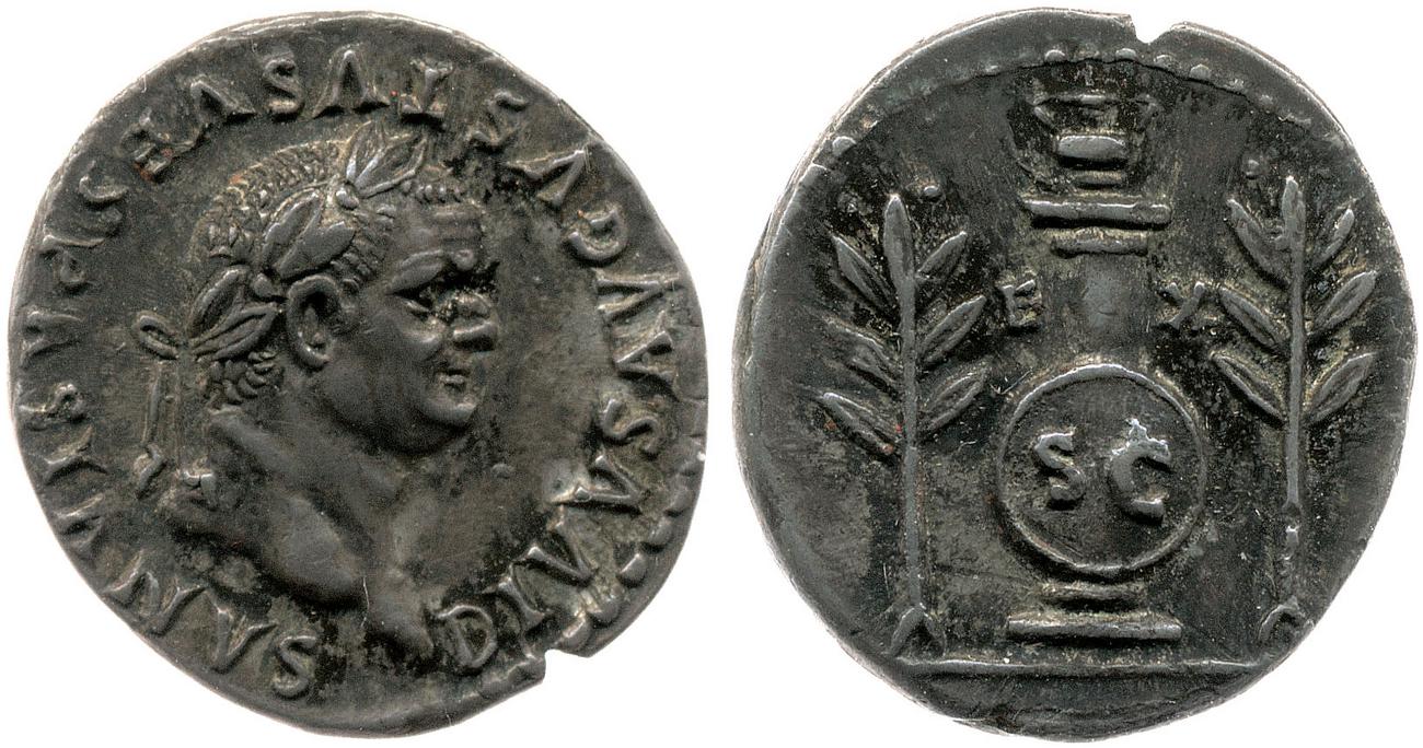 RIC II, Part 1 (second edition) Titus 359, аверс, bm