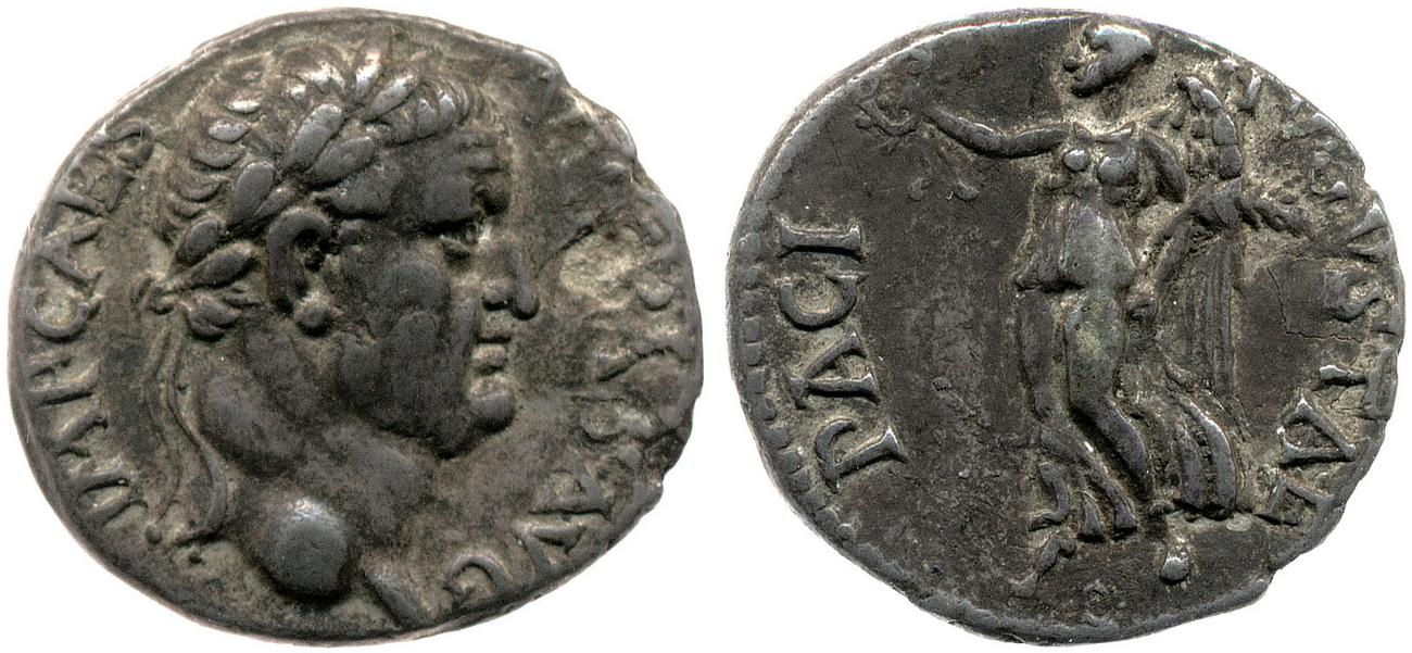 RIC II, Part 1 (second edition) Vespasian 1406, аверс, bm