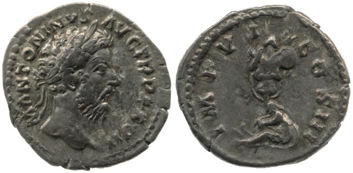 реверс RIC III Marcus Aurelius 280