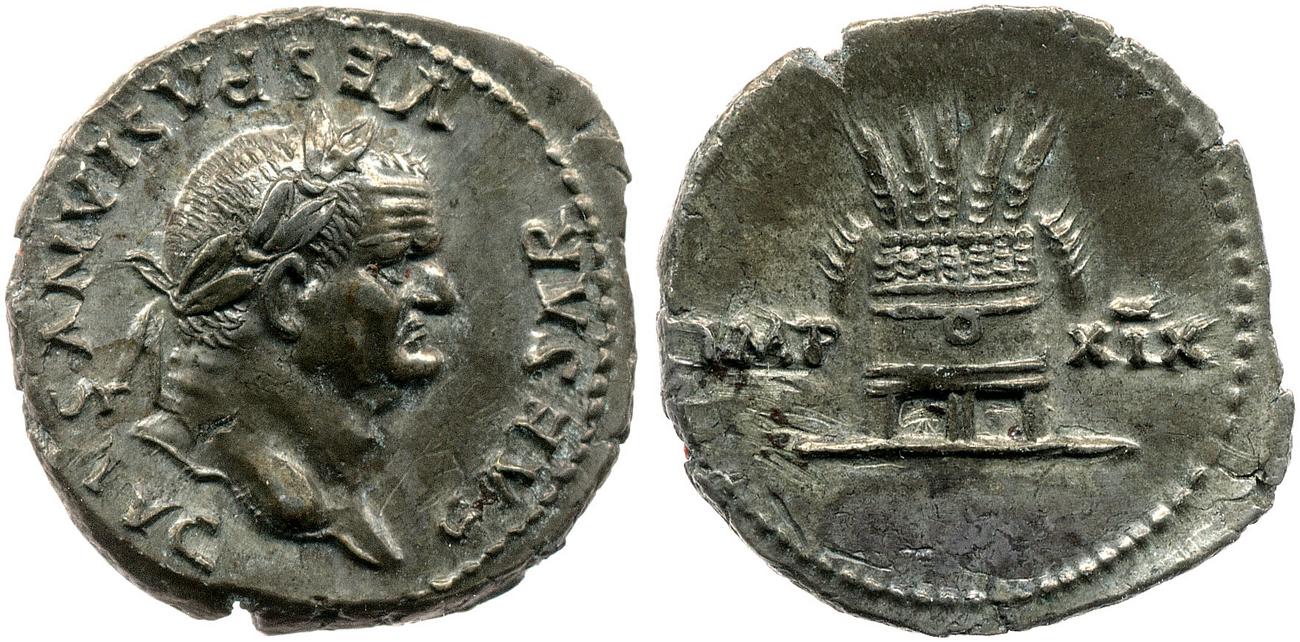 аверс RIC II, Part 1 (second edition) Vespasian 980