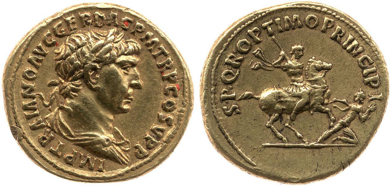 аверс RIC II Trajan 208