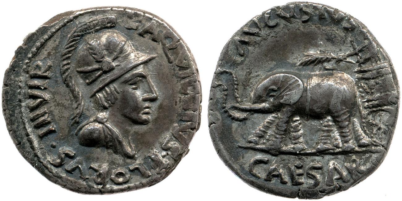 RIC I (second edition) Augustus 301, obverse, bm