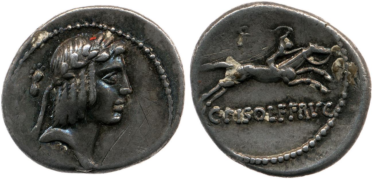 RRC 408/1a, аверс, bm