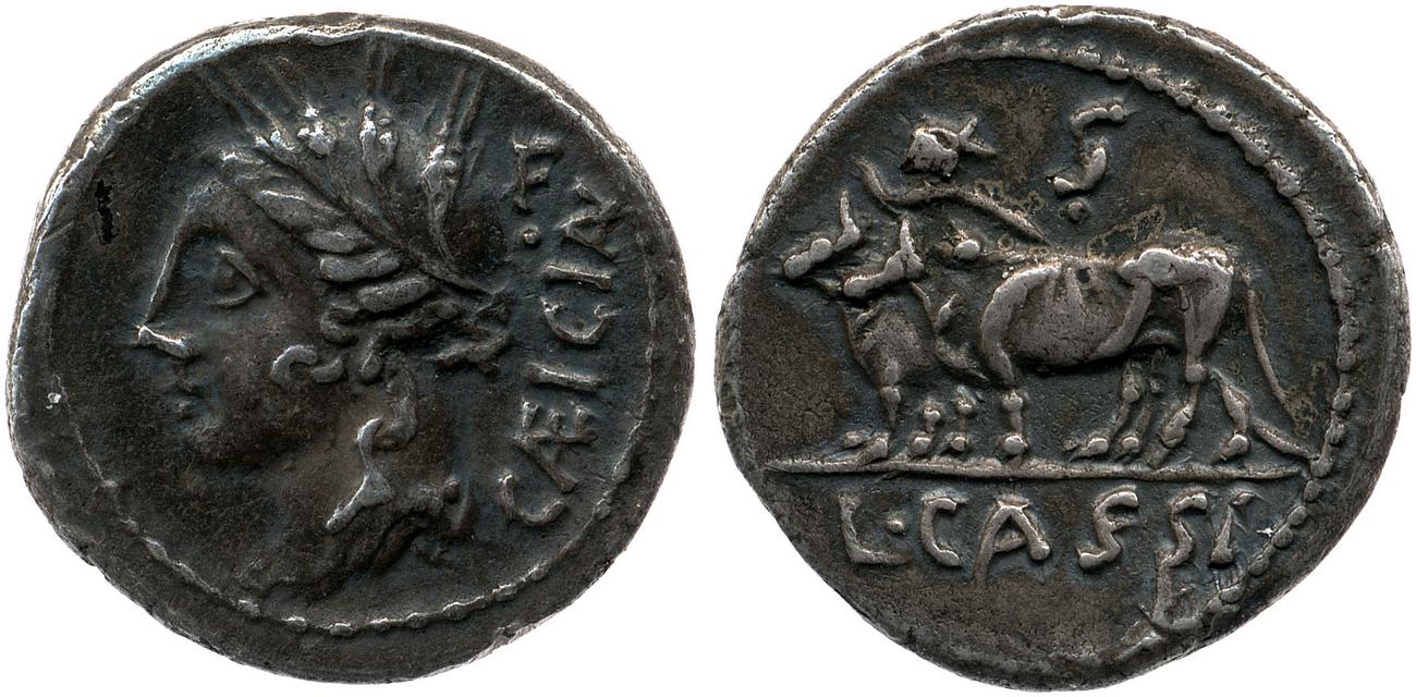 RRC 321/1, аверс, bm