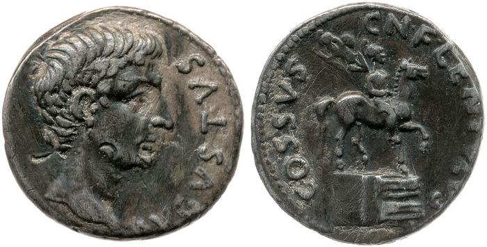 RIC I (second edition) Augustus 412, реверс, bm