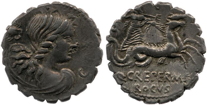 RRC 399/1b, реверс, bm