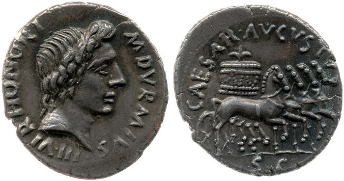 RIC I (second edition) Augustus 313, reverse, bm