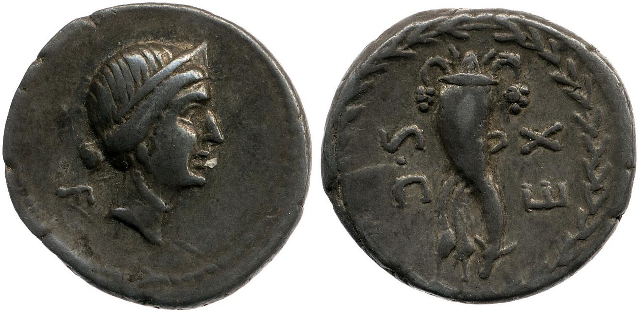RRC 376/1, аверс, bm