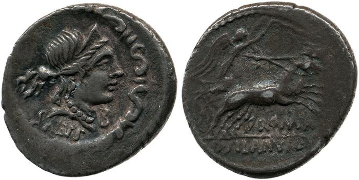 RRC 337/2c, реверс, bm