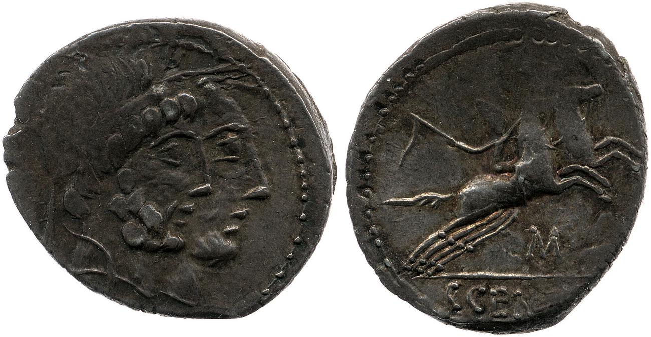 RRC 346/1g, аверс, bm