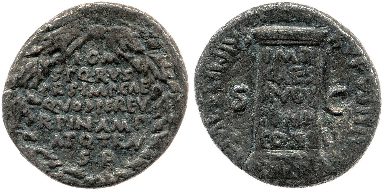 RIC I (second edition) Augustus 358, аверс, bm