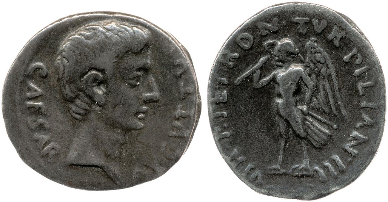 RIC I (second edition) Augustus 296, obverse, bm