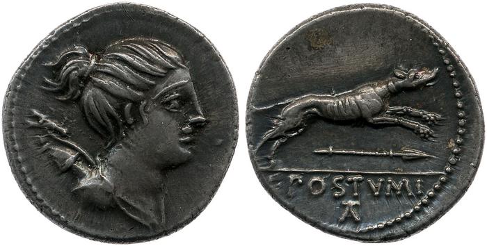 RRC 394/1a, реверс, bm