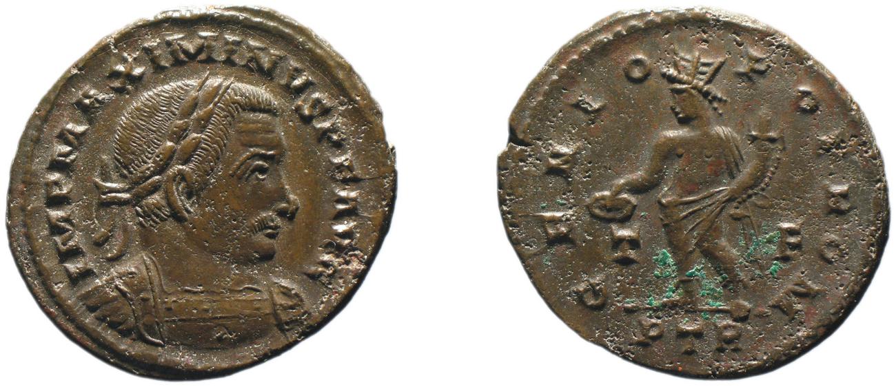 RIC VI Treveri 845a, аверс, bm