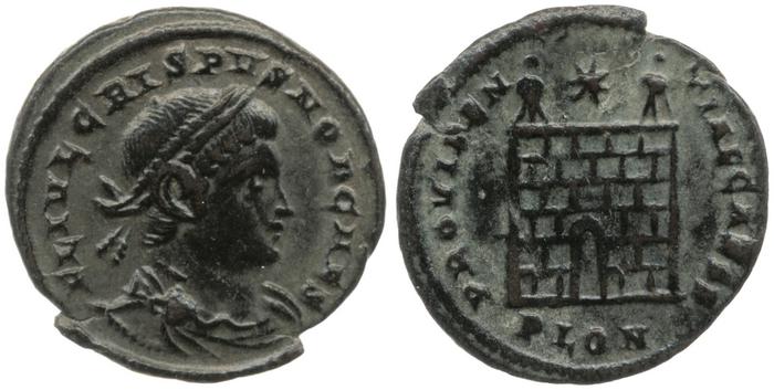 RIC VII Londinium 295, реверс, bm