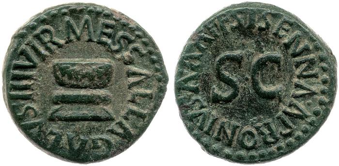 реверс RIC I (second edition) Augustus 456