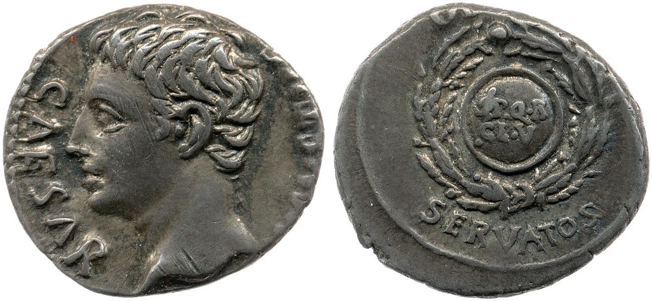 аверс RIC I (second edition) Augustus 79B
