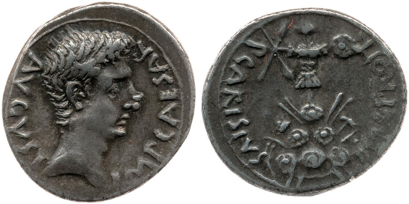 аверс RIC I (second edition) Augustus 4A