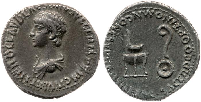 RIC I (second edition) Claudius 77, реверс, bm