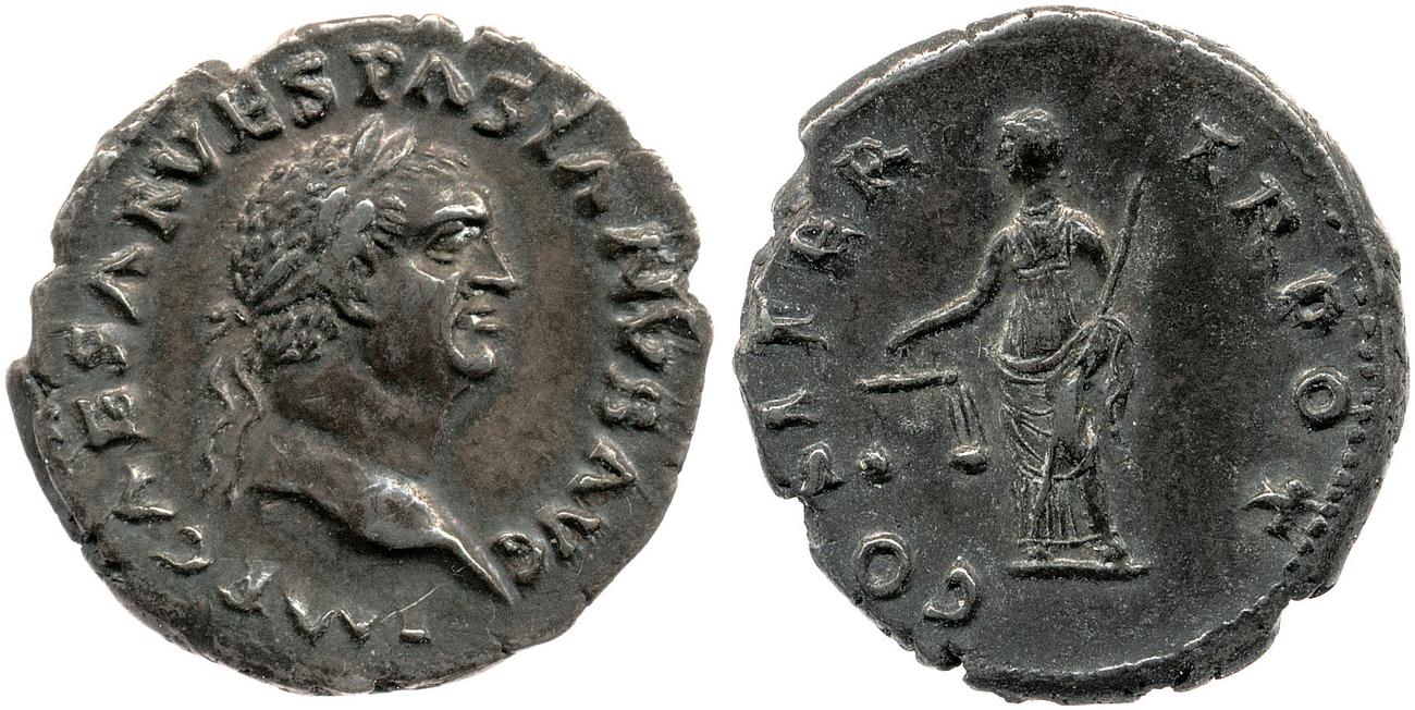 аверс RIC II, Part 1 (second edition) Vespasian 21