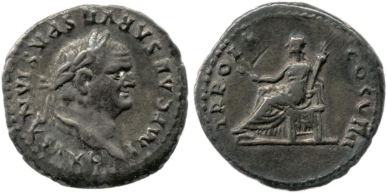 аверс RIC II, Part 1 (second edition) Vespasian 1062