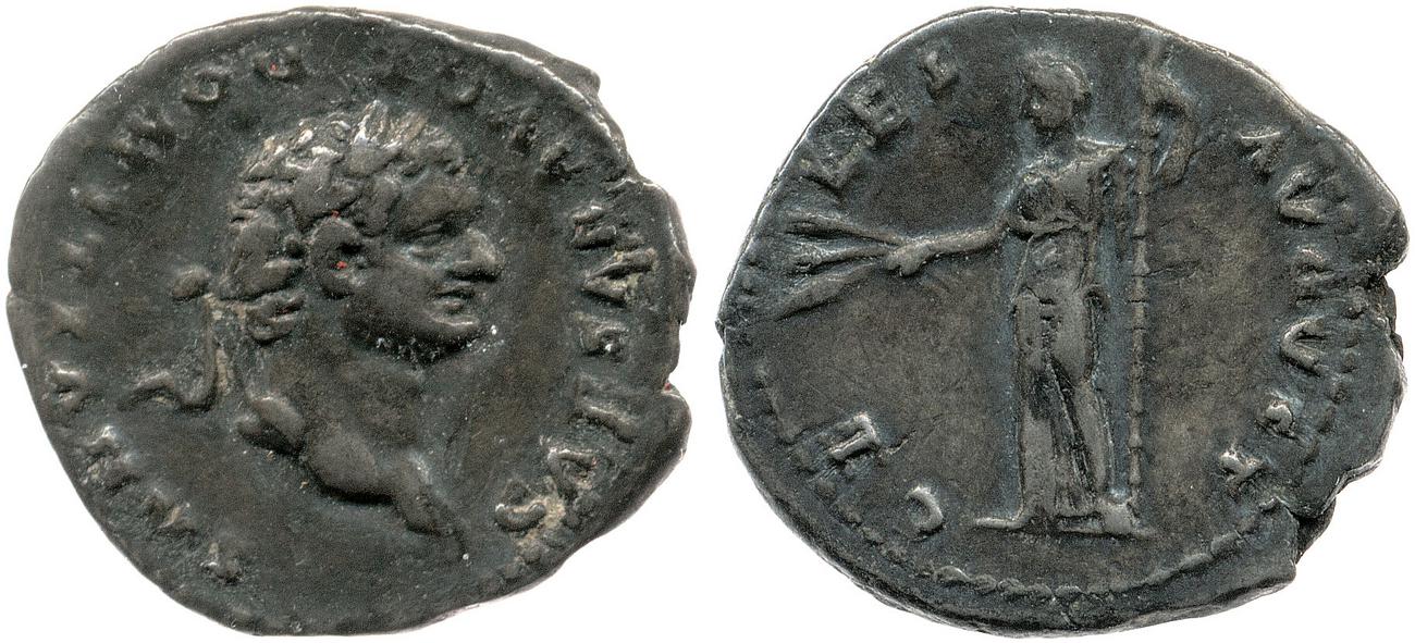 аверс RIC II, Part 1 (second edition) Vespasian 976