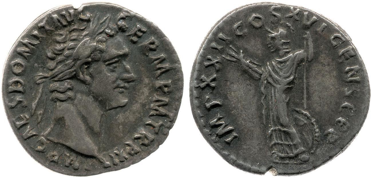аверс RIC II, Part 1 (second edition) Domitian 741