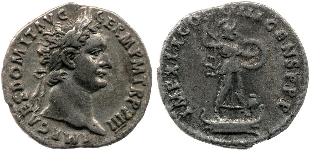 аверс RIC II, Part 1 (second edition) Domitian 668