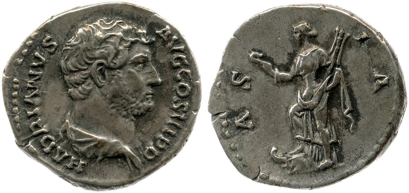 аверс RIC II, Part 3 (second edition) Hadrian 1510