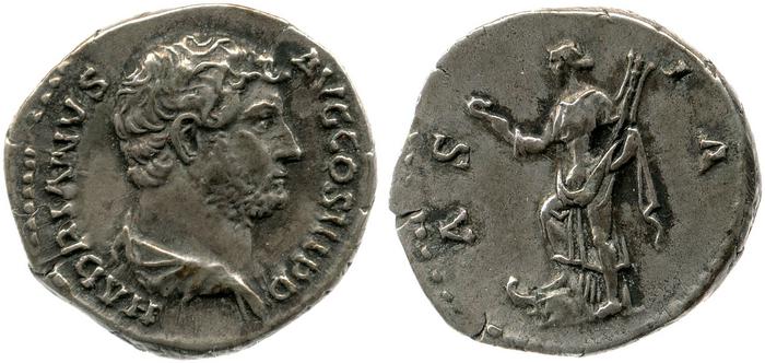 реверс RIC II, Part 3 (second edition) Hadrian 1510