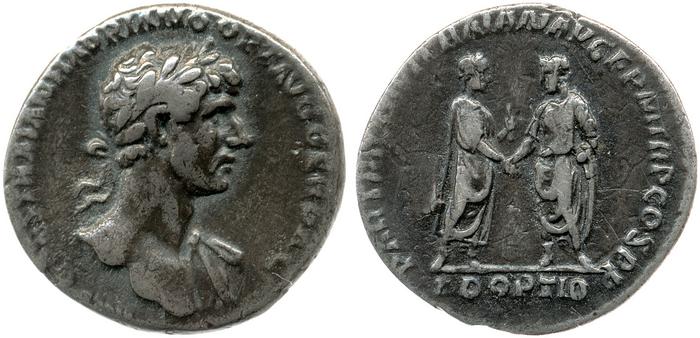 RIC II, Part 3 (second edition) Hadrian 8, реверс, bm
