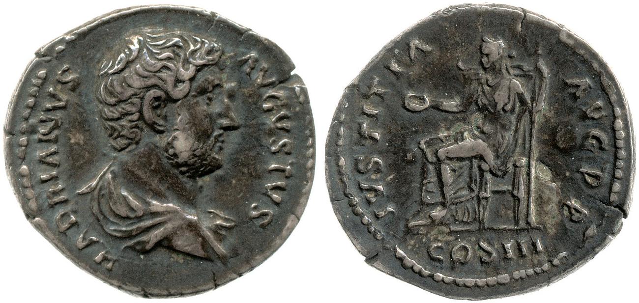 аверс RIC II, Part 3 (second edition) Hadrian 1035