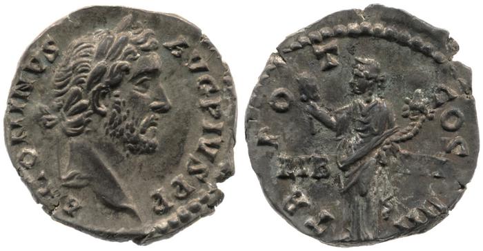 реверс RIC III Antoninus Pius 155