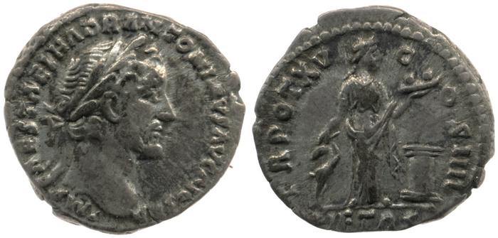 RIC III Antoninus Pius 217, реверс, bm