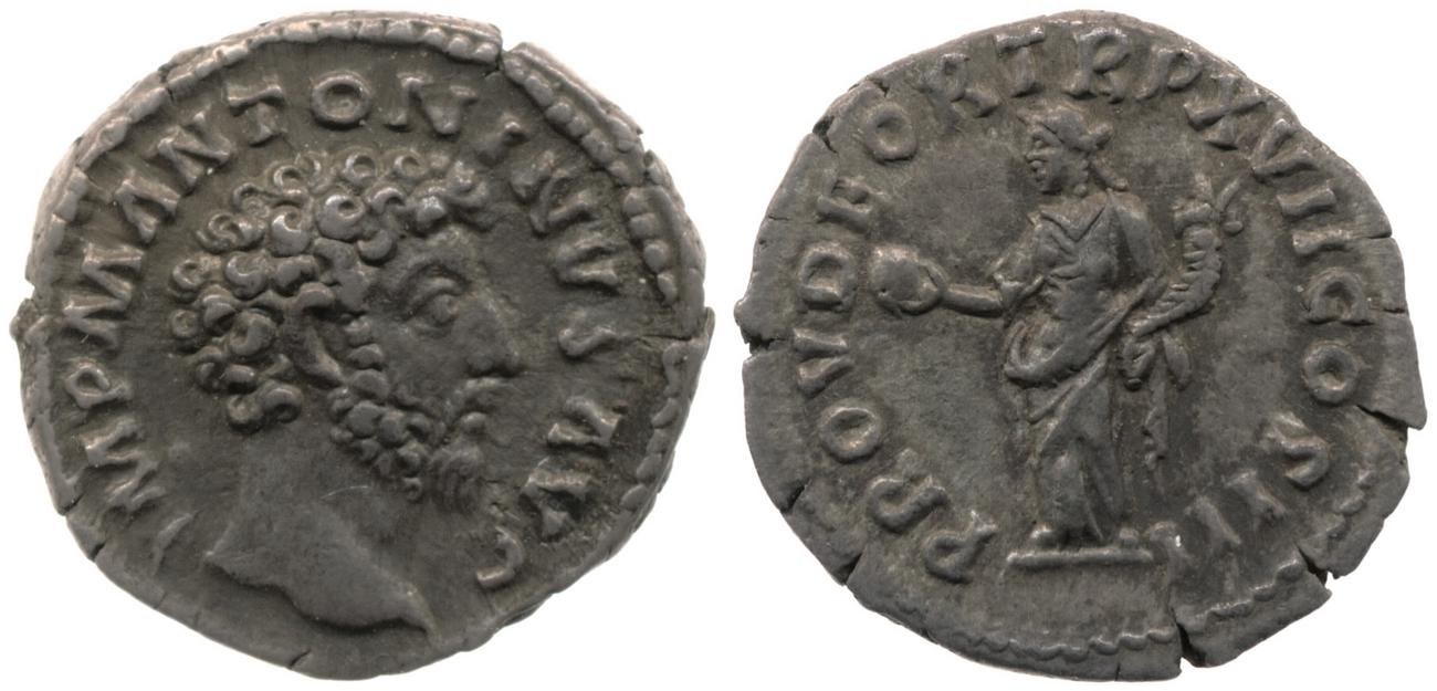 аверс RIC III Marcus Aurelius 70