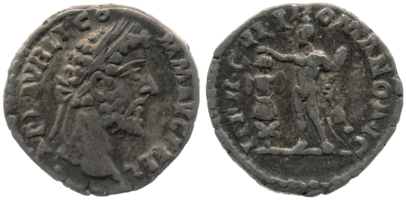 RIC III Commodus 254A, аверс, bm