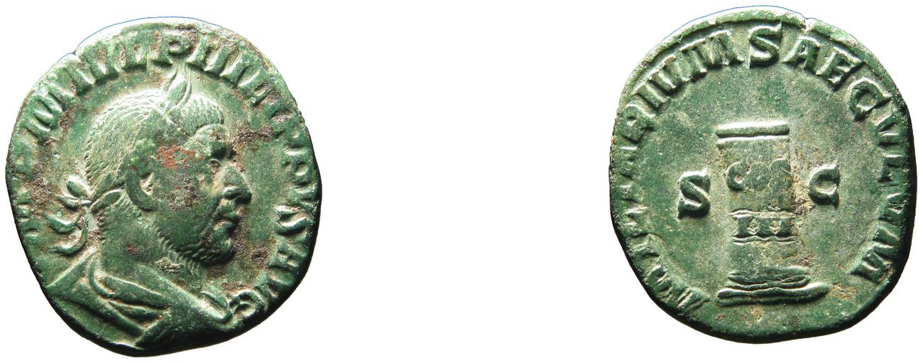 RIC IV Philip I 157A, аверс, bm