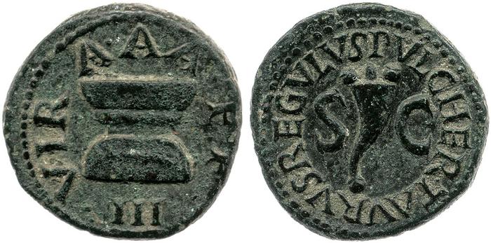 реверс RIC I (second edition) Augustus 425